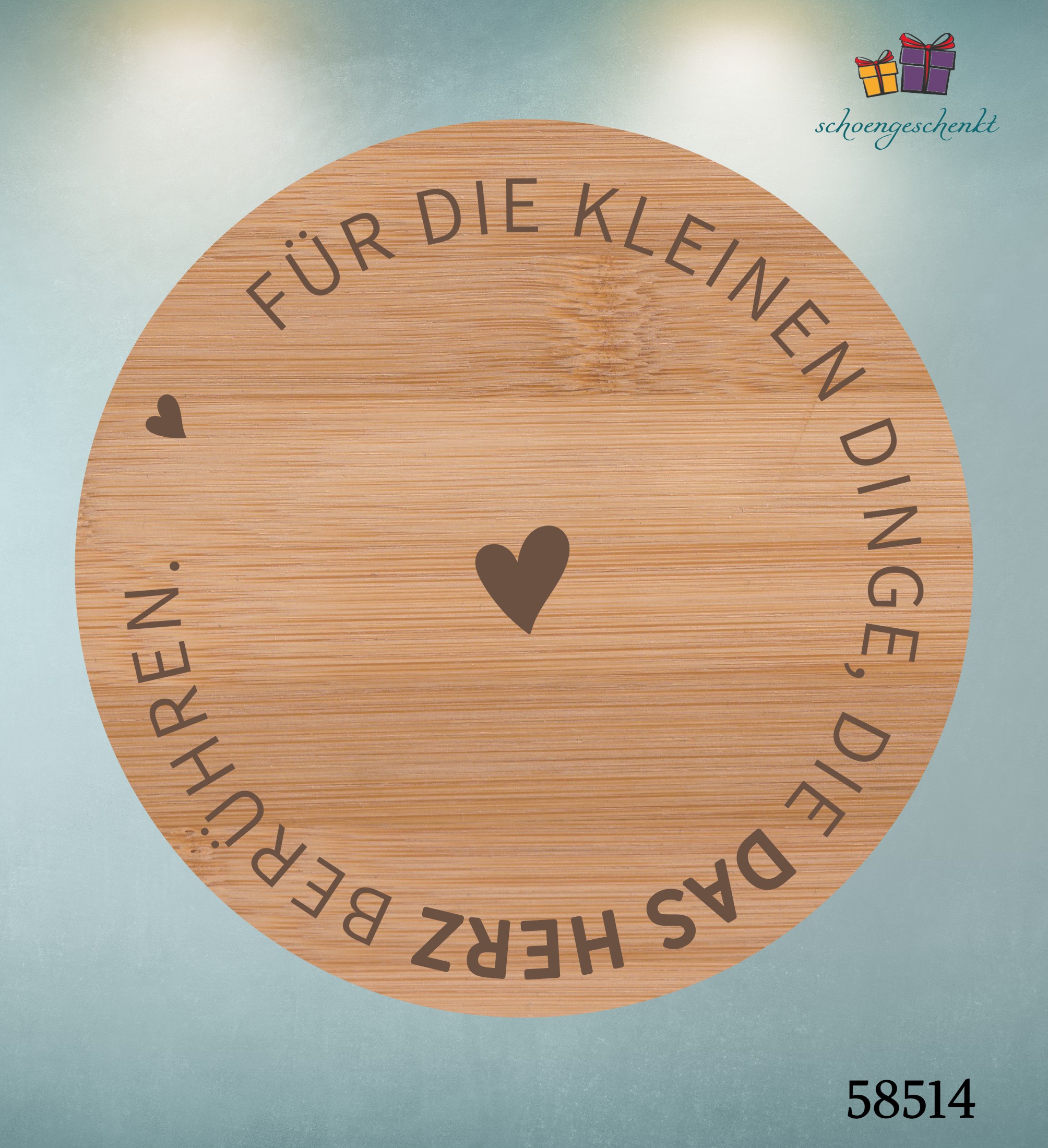 Für die kleinen Dinge, die das Herz berühren. 🍪 Naschglas personalisiert