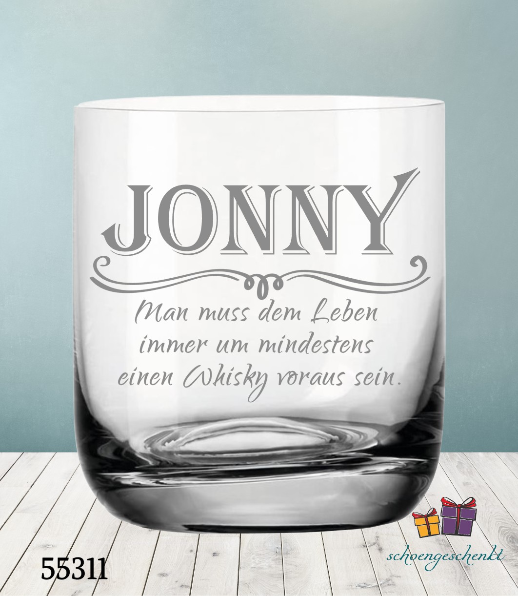 Man muss dem Leben immer um mindestens einen Whisky voraus sein. 🥃 Whiskyglas