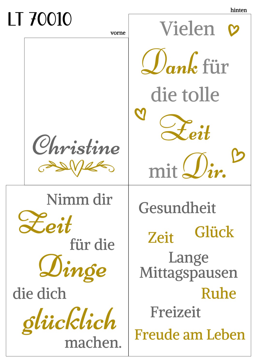 Nimm dir Zeit für die Dinge, die dich glücklich machen. ❤️ Laterne Rente