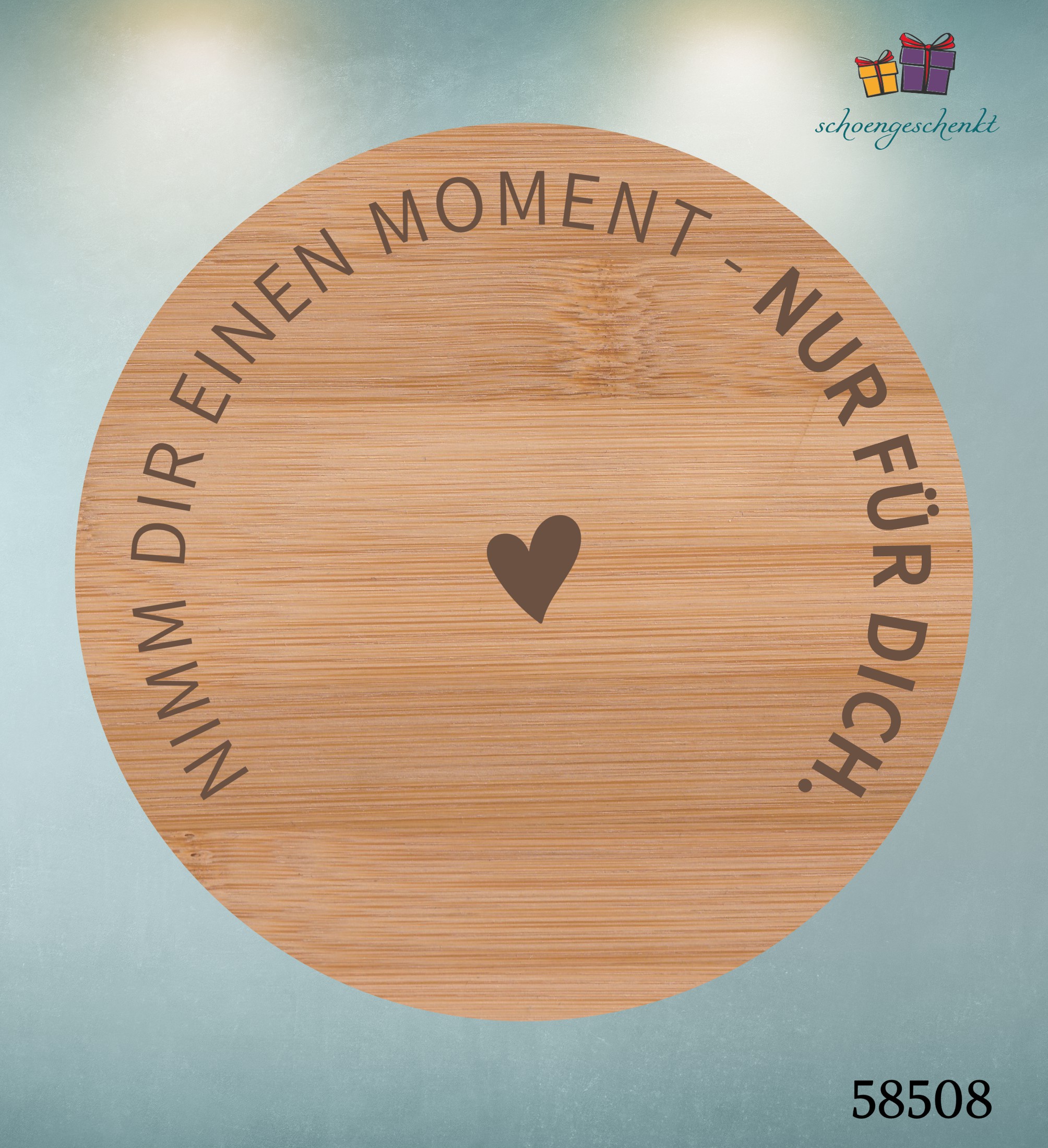 Nimm dir einen Moment - nur für Dich. 🍪 Naschglas personalisiert