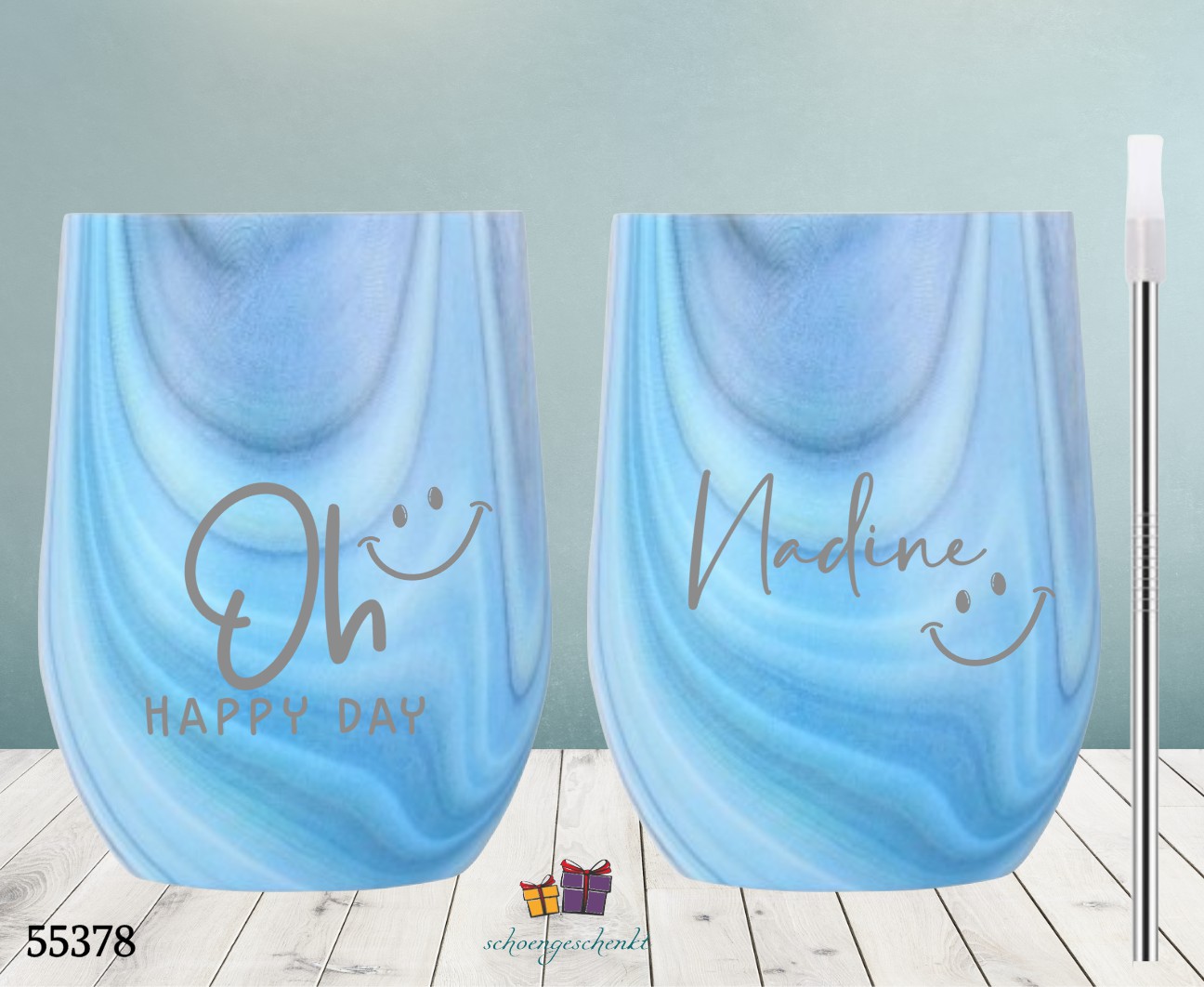 Oh HAPPY DAY :-)  Wein ToGo Becher