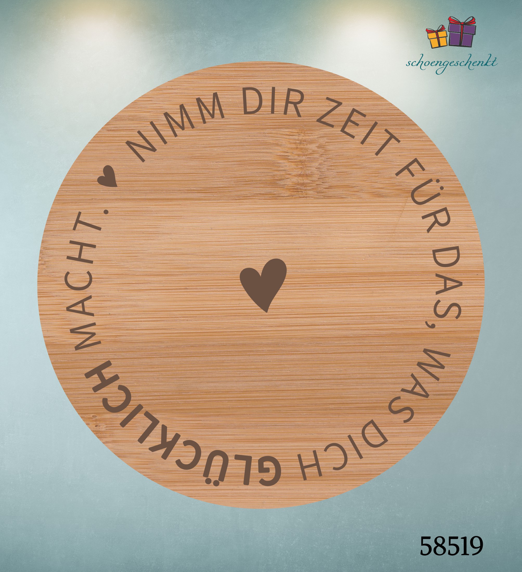 Nimm dir Zeit für das, was dich glücklich macht. 🍪 Naschglas personalisiert