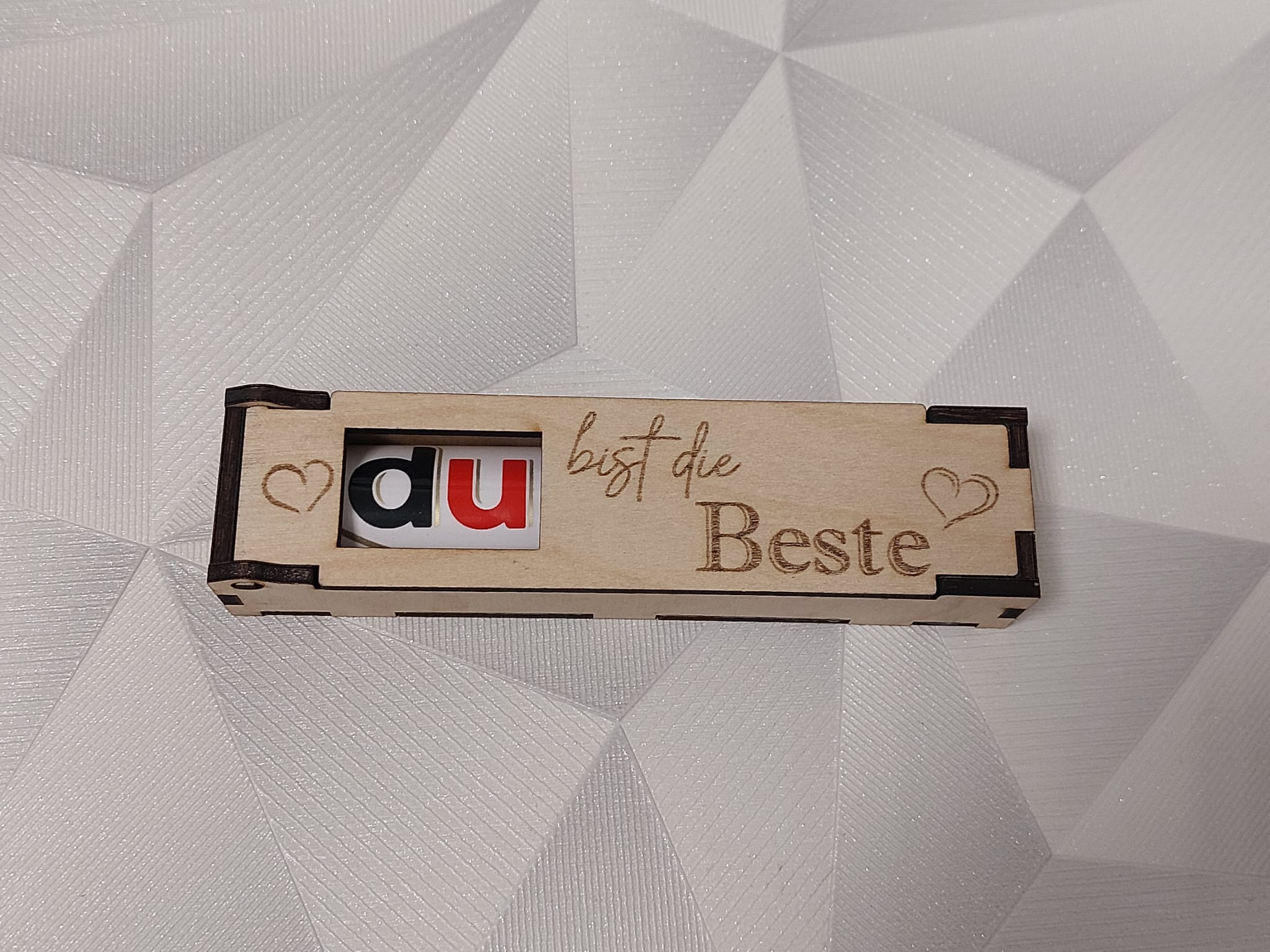 du bist die Beste ❤️Herz 🍫 Duplobox