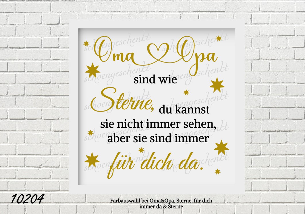 Oma / Opa Leuchtrahmen