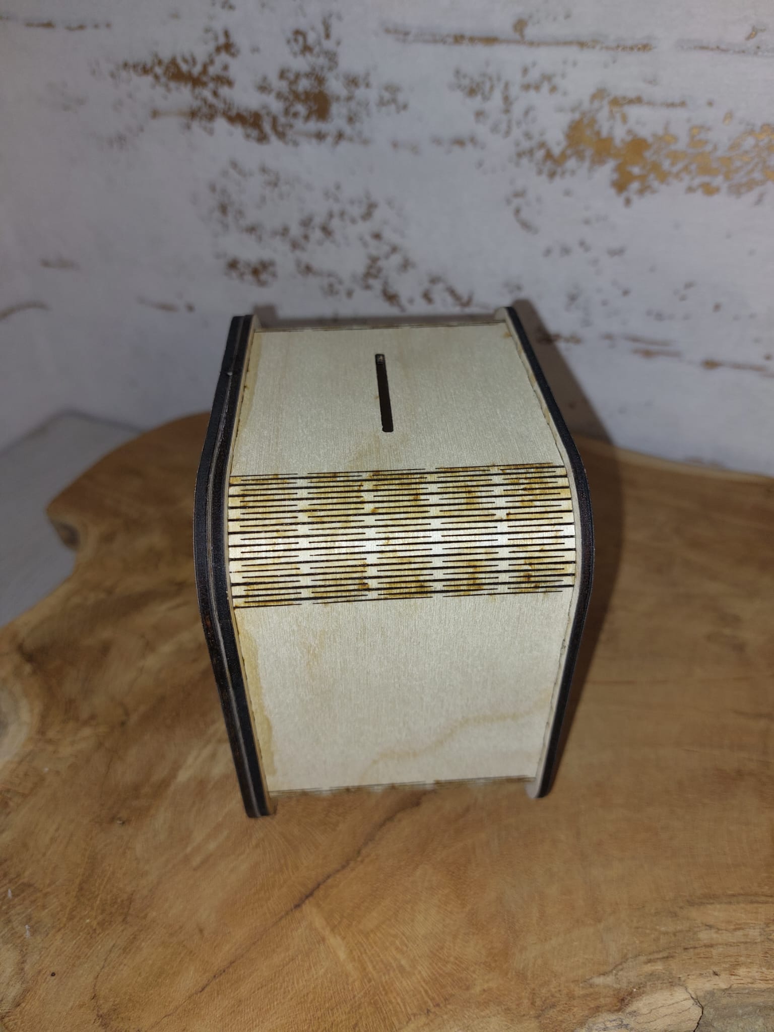  Hasenmotiv personalisiert 🐰 Spardose Aus Holz