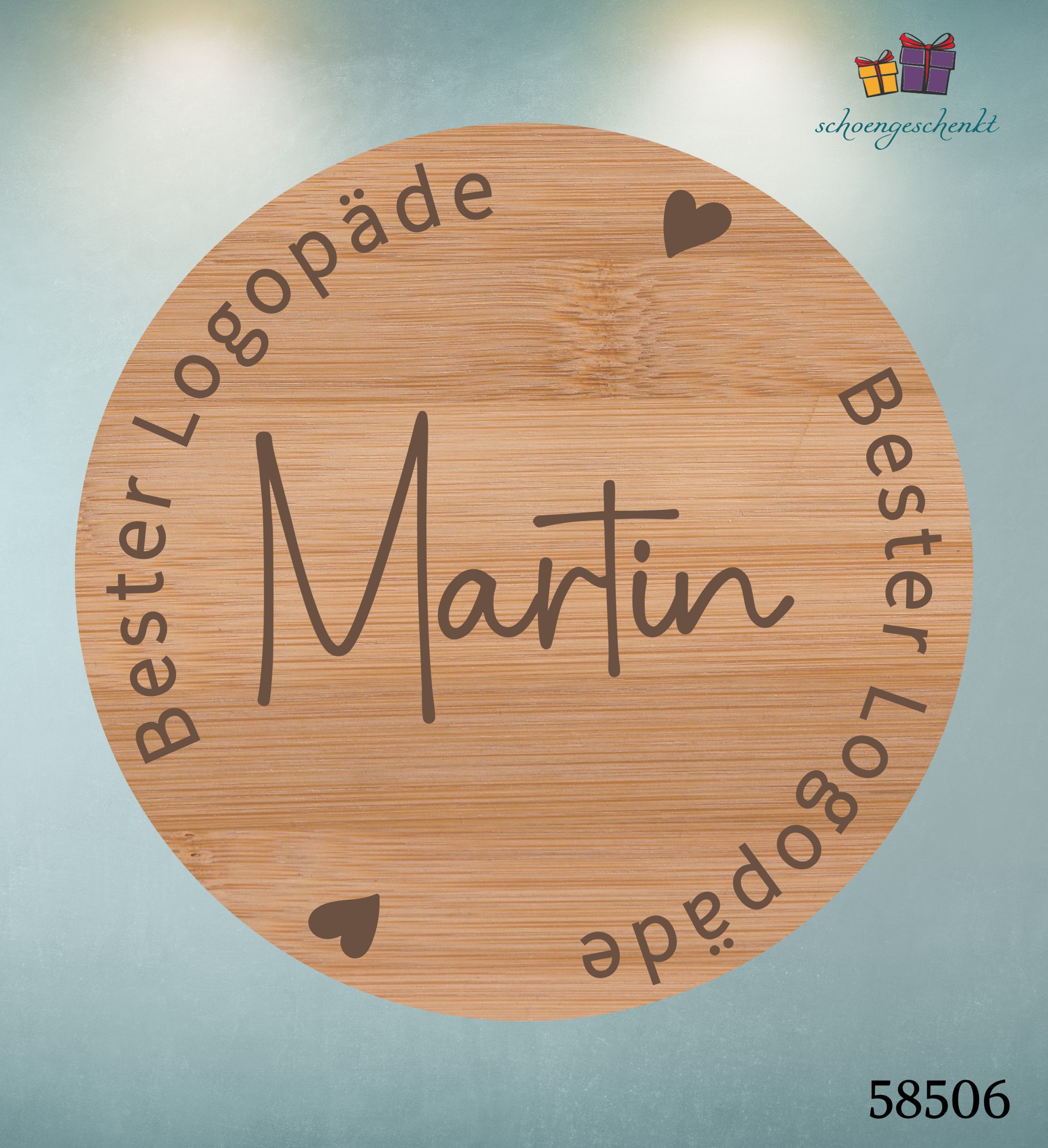 Bester Logopäde 🍪 Naschglas personalisiert