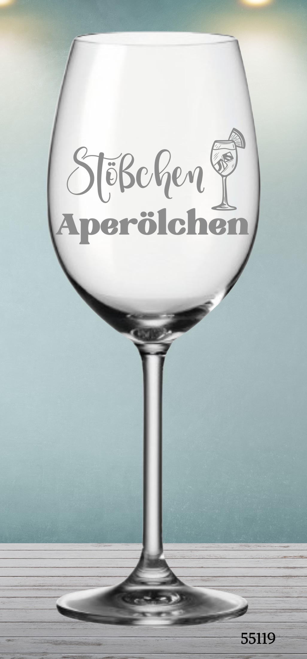 Stößchen Aperölchen 🍹Aperolglas