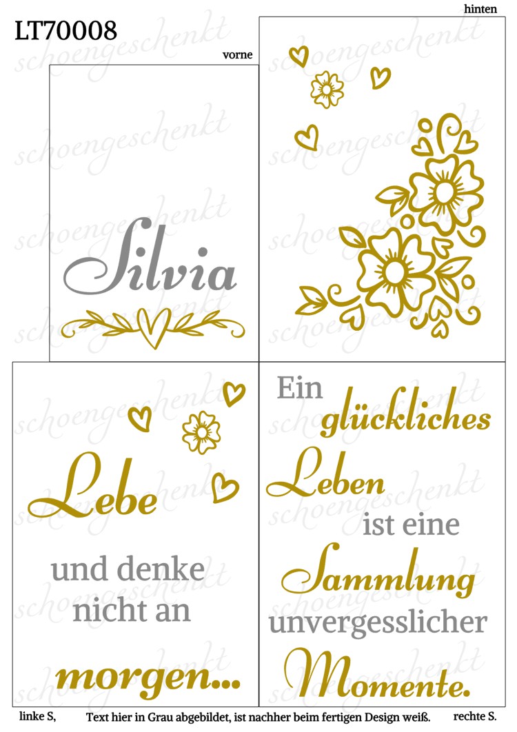 Ein glückliches Leben ist eine Sammlung unvergesslicher Momente. ❤️ Laterne Rente