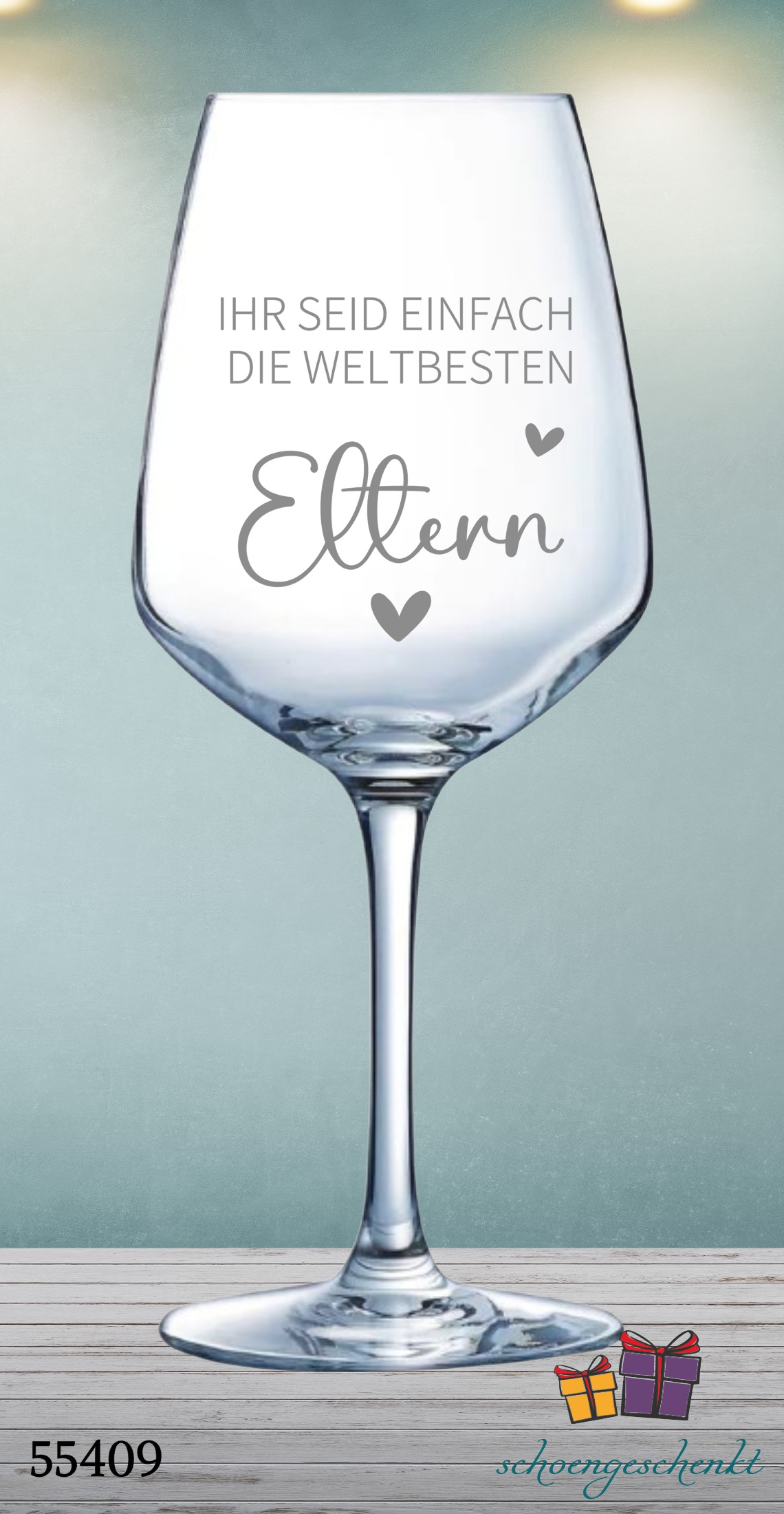 Ein Hoch auf die Weltbesten Eltern – Wertschätzung in Glas verewigt 🍷 Weinglas