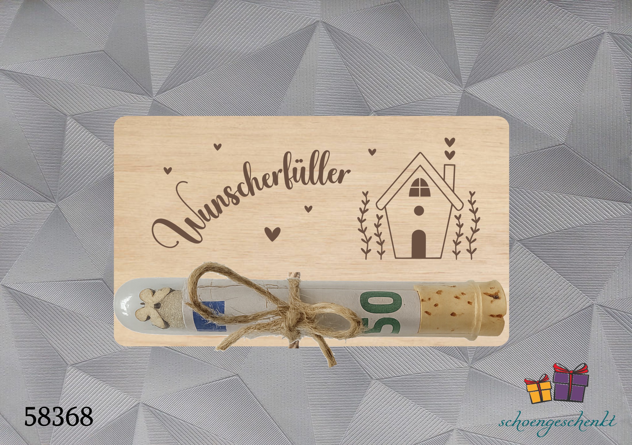 Wunscherfüller 🏡 Geldgeschenkkarte