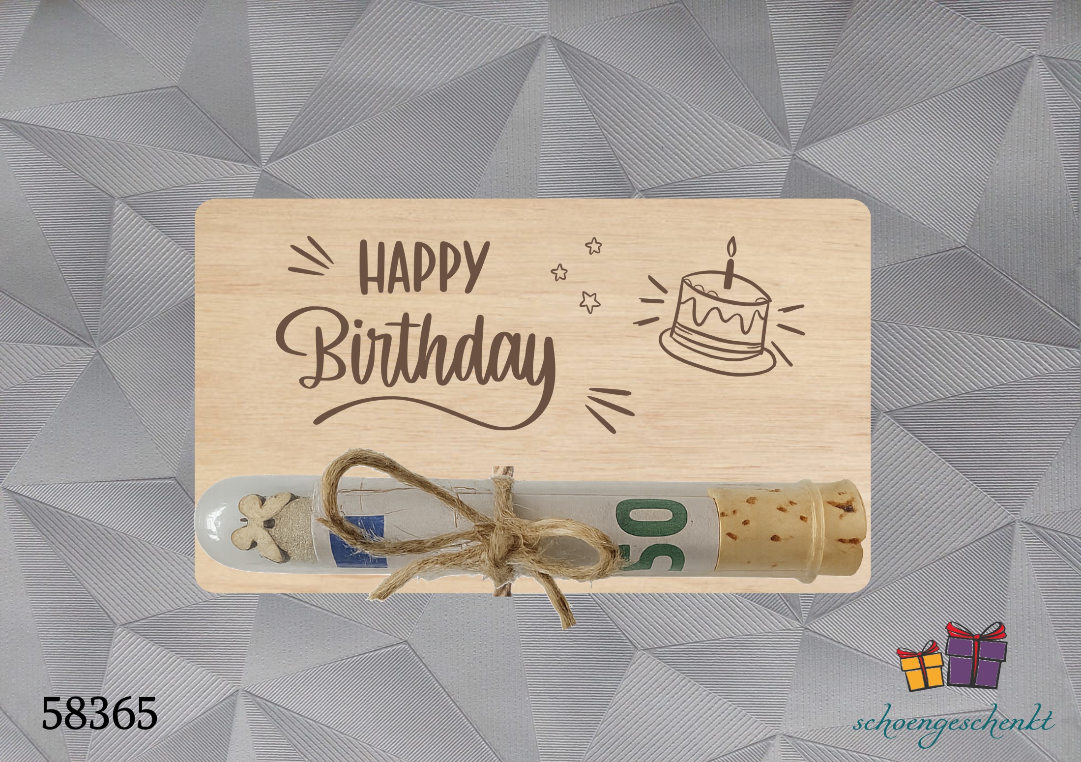 Happy Birthday 🍰 Geldgeschenkkarte