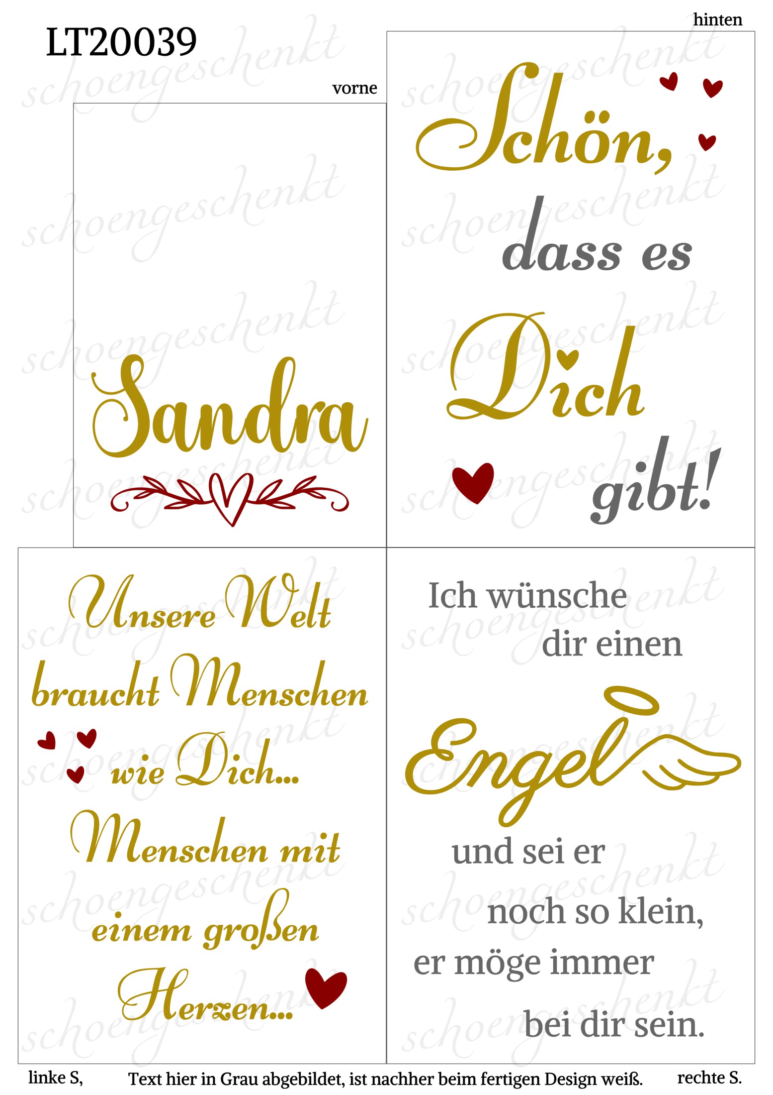 Unsere Welt braucht Menschen wie Dich… Menschen mit einem großen Herzen… ❤️ Laterne Zitate