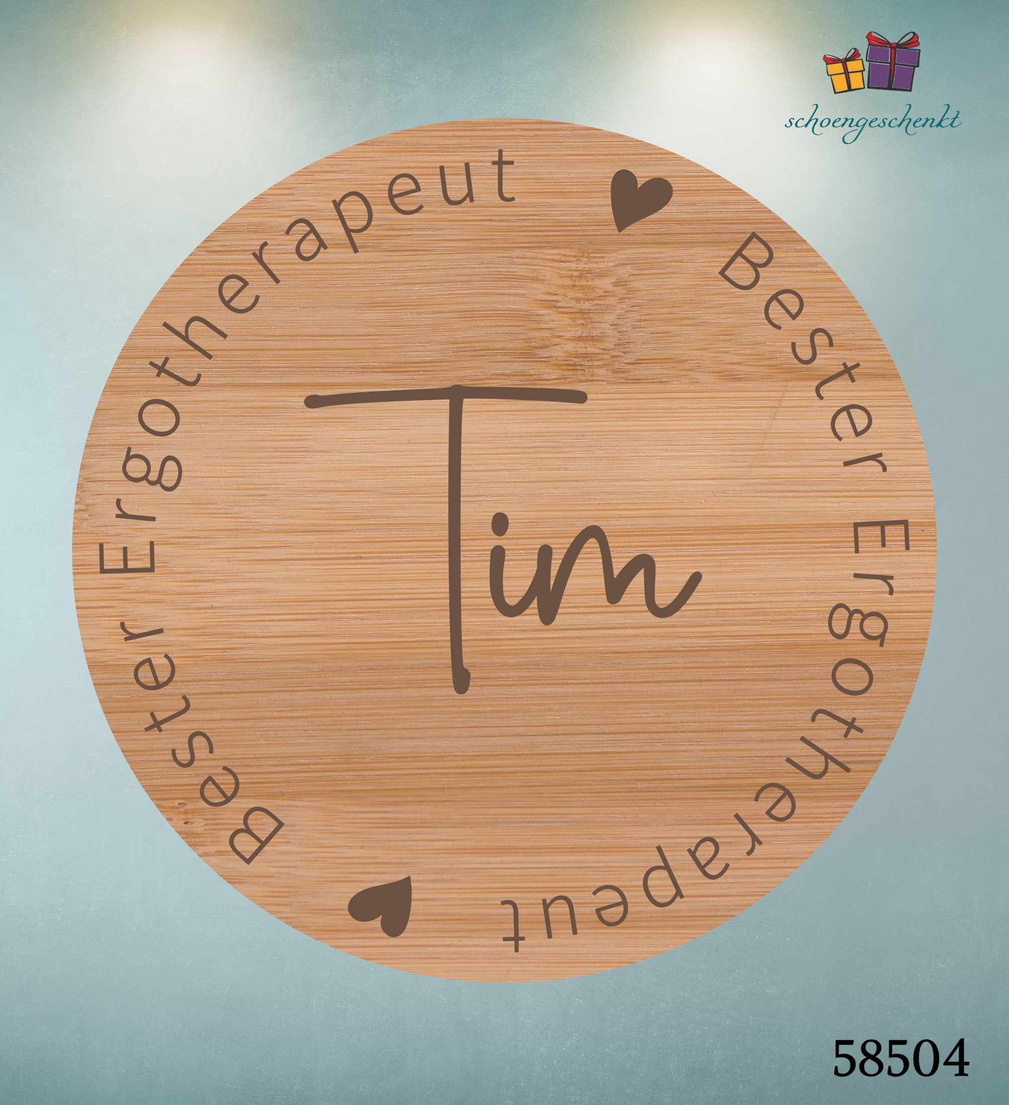 Bester Ergotherapeut 🍪 Naschglas personalisiert