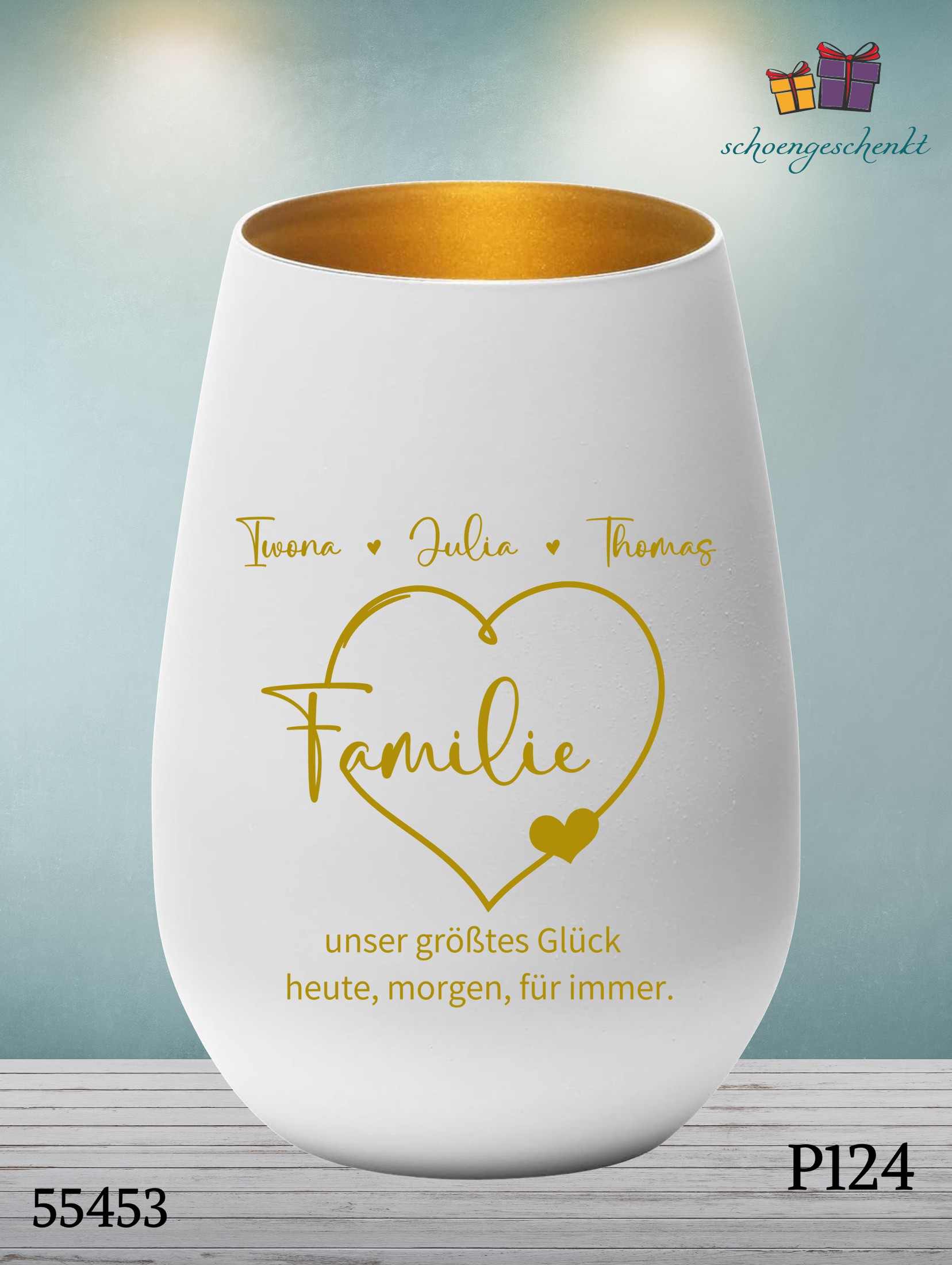 Familie unser größes Glück, heute morgen, für immer