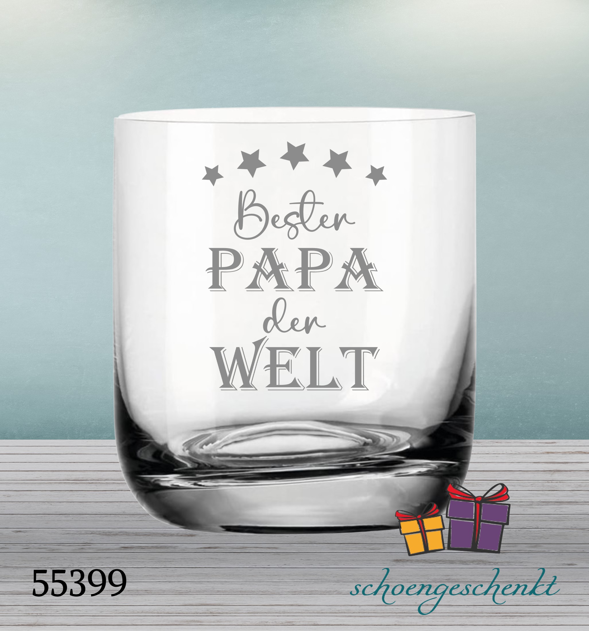 Bester Papa der Welt – Ein Glas, das Liebe sichtbar macht🧡