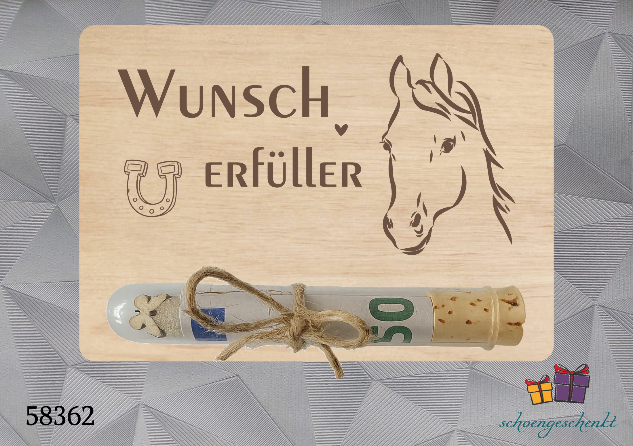Wunscherfüller 🐎 Geldgeschenkkarte