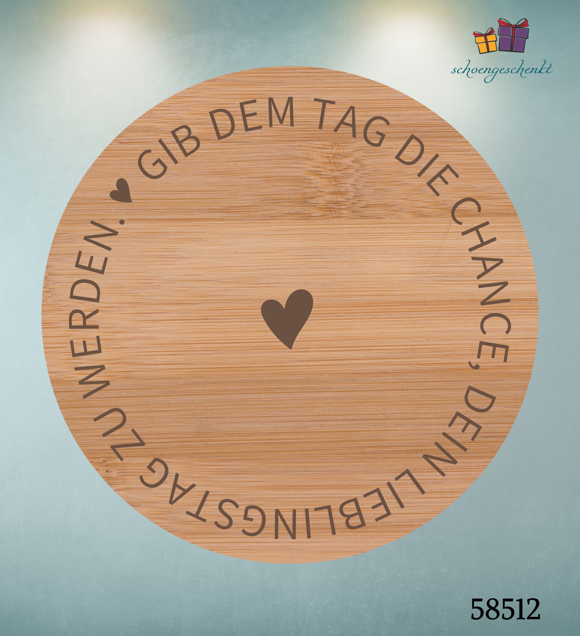 Gib dem Tag die Chance, dein LIEBLINGSTAG zu werden. 🍪 Naschglas personalisiert